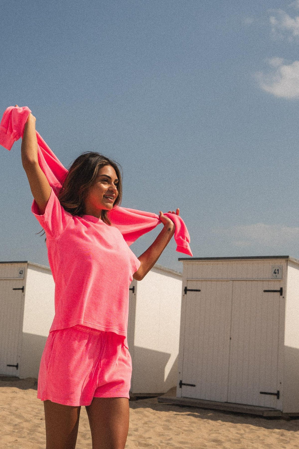 TIVAT T-SHIRT - Neon Pïnk