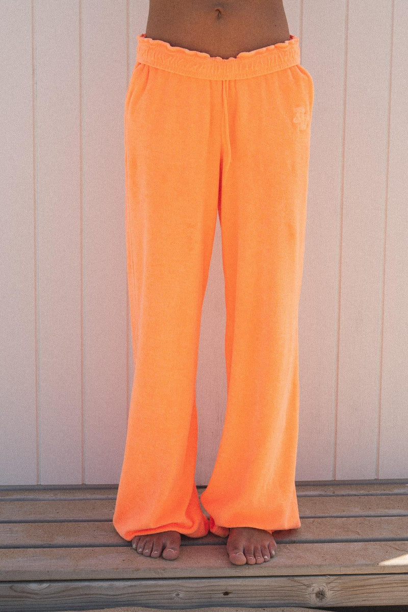 BROOKLYN PANTS - Neon Orange
