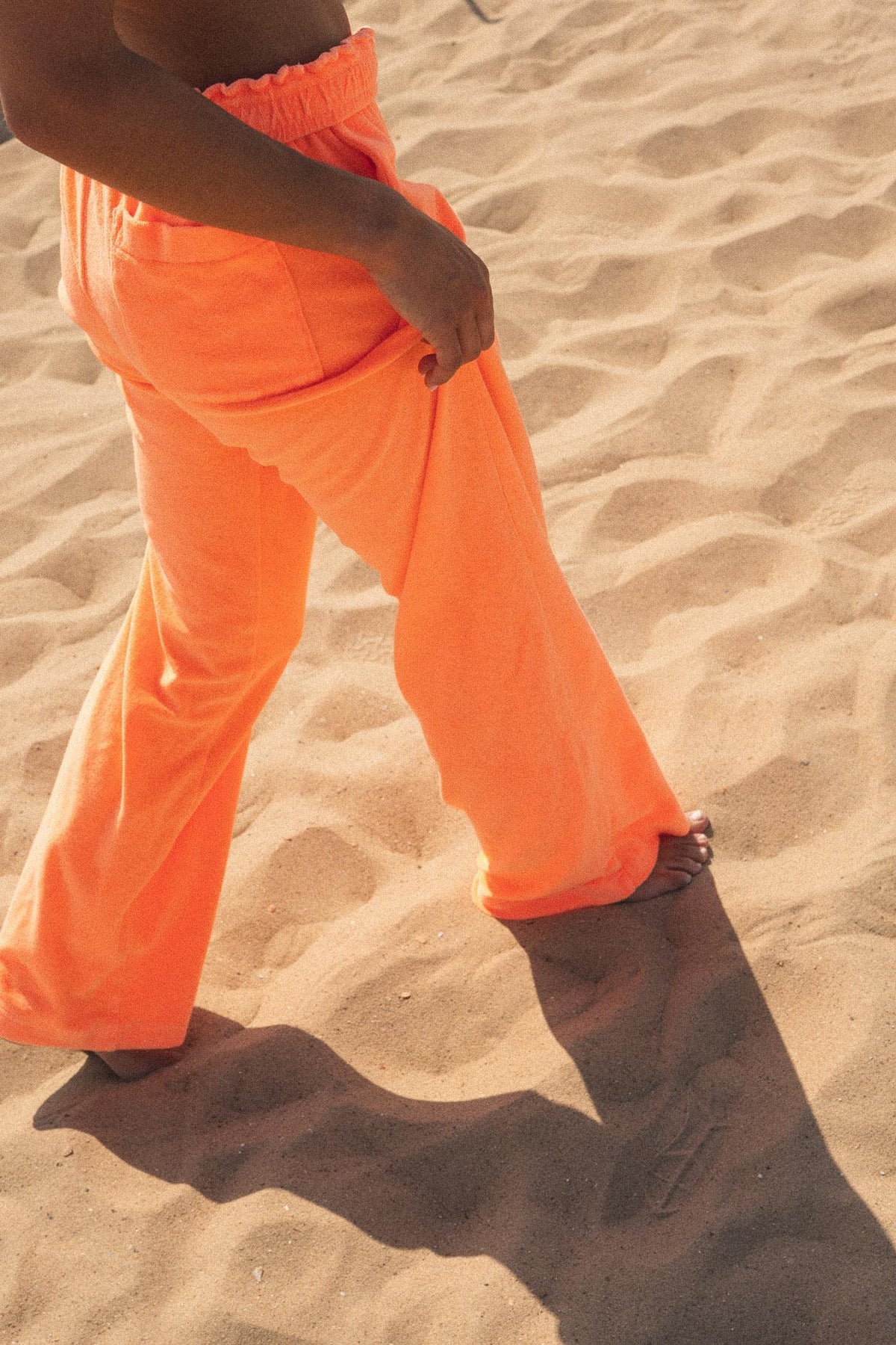BROOKLYN PANTS - Neon Orange