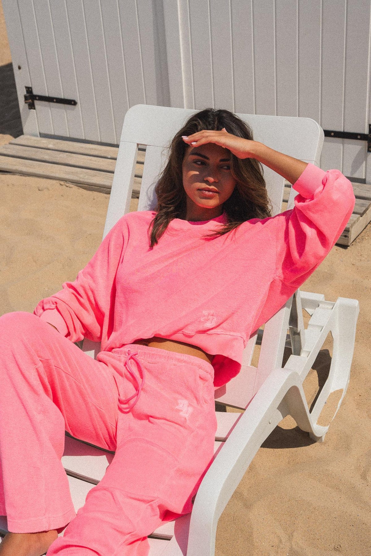 BROOKLYN PANTS - Neon Pink