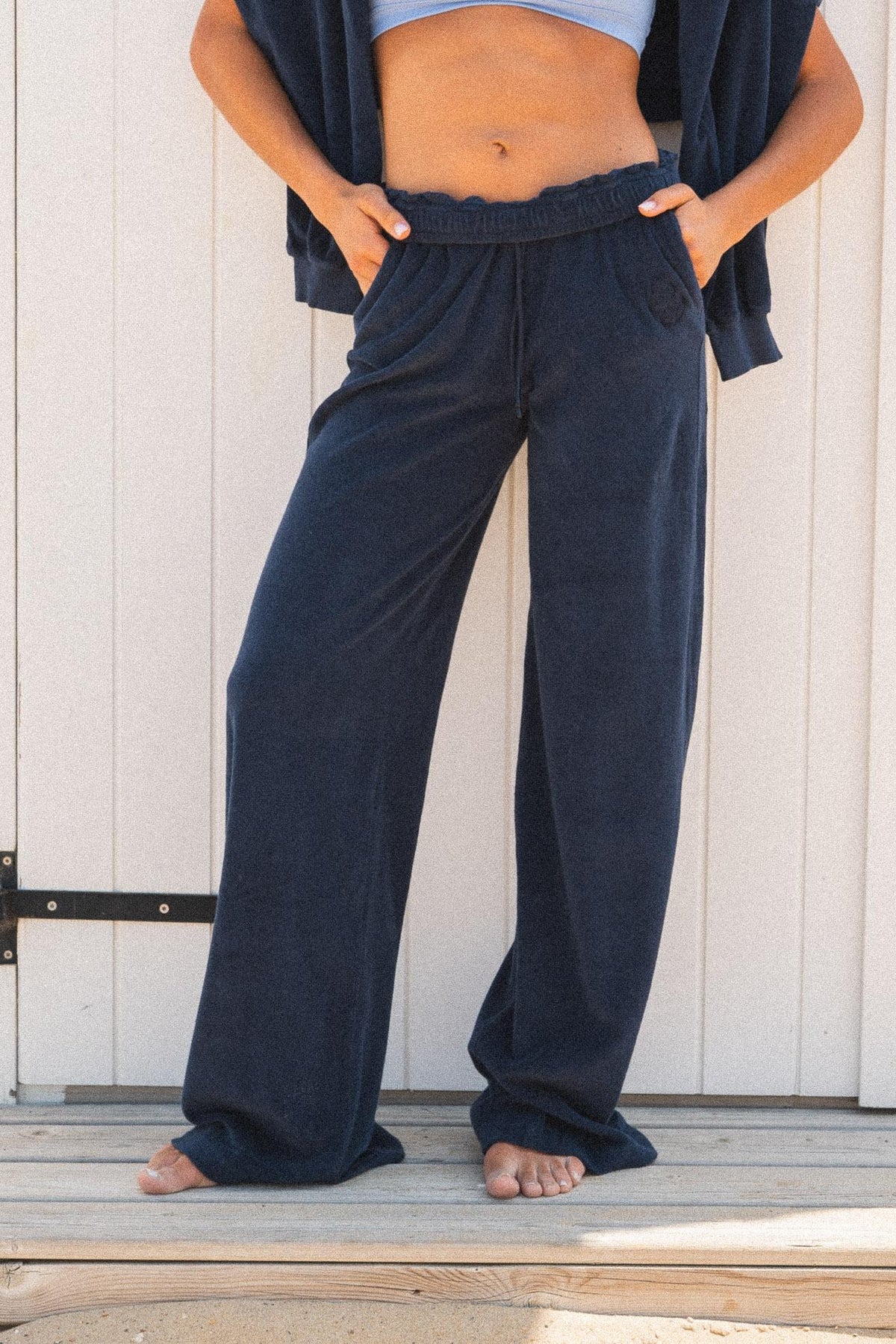 BROOKLYN PANTS - Navy