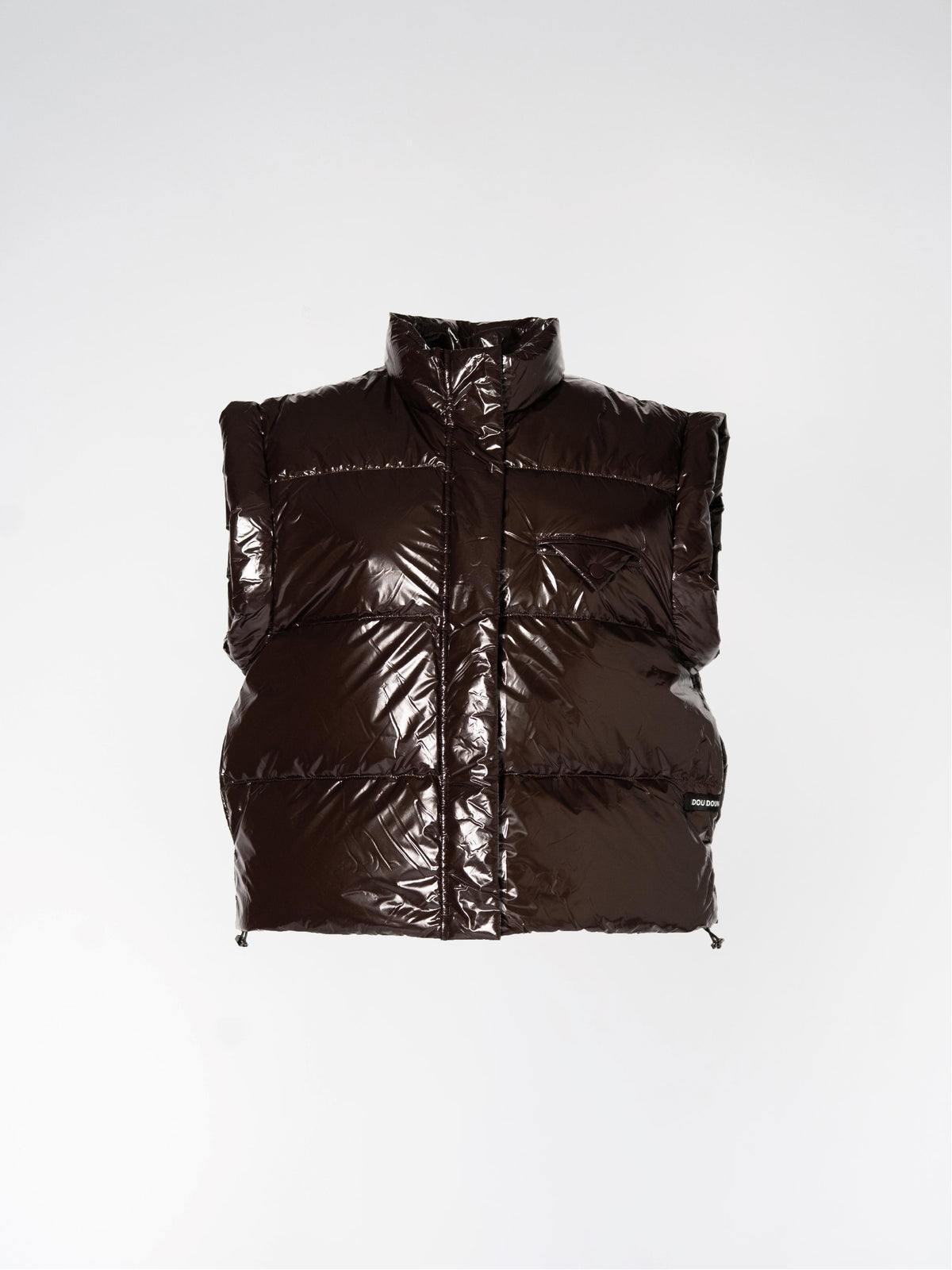 SOHO - Boxy bodywarmer - Brown