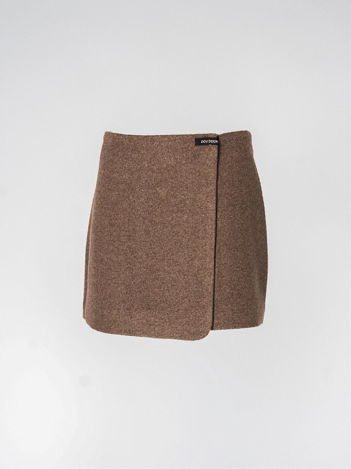 DUBLIN - Mini Skirt - Brown Melange