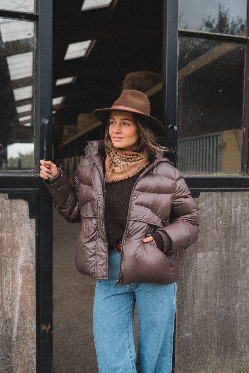 STAR - Pufferjacket - Brown