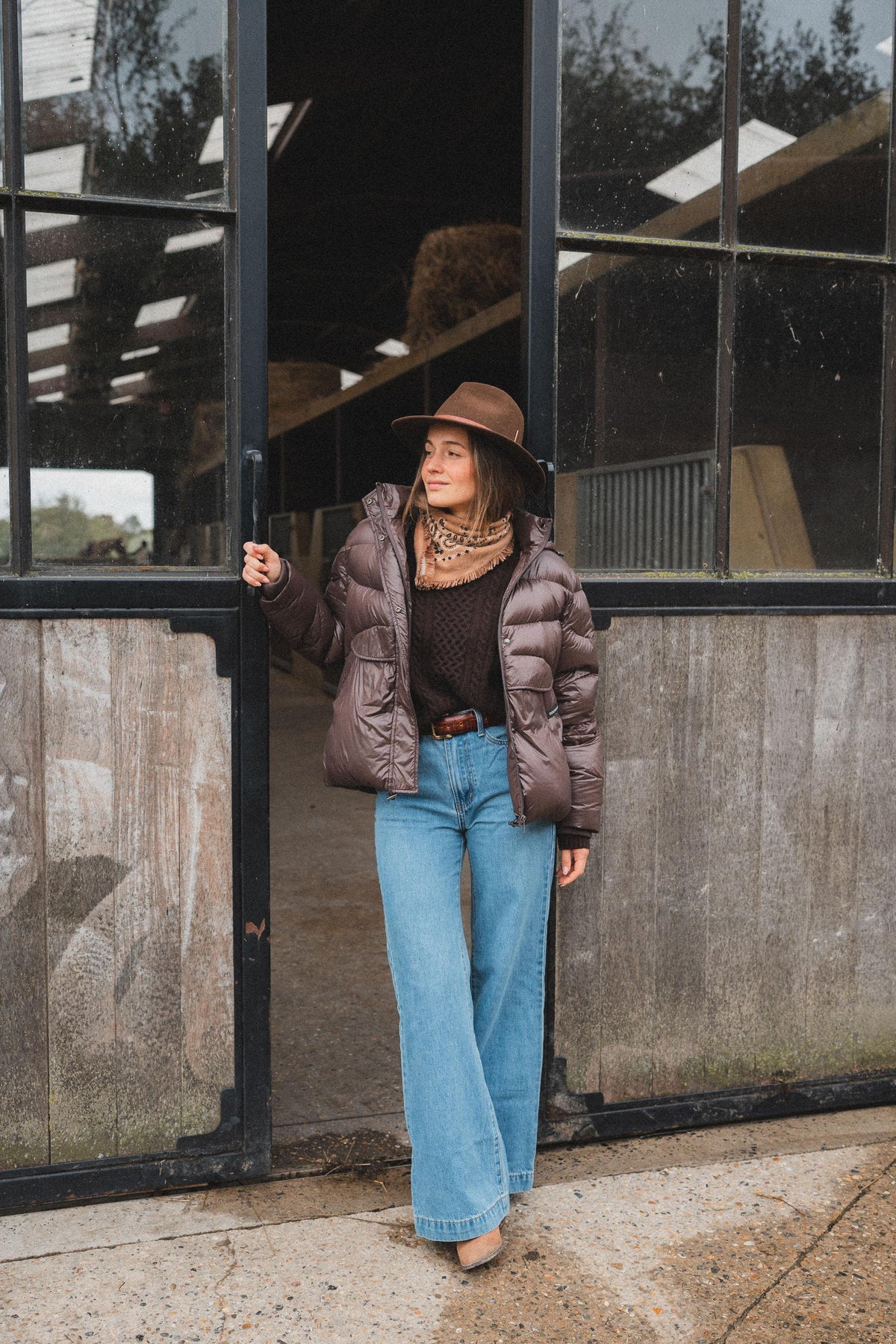 STAR - Pufferjacket - Brown