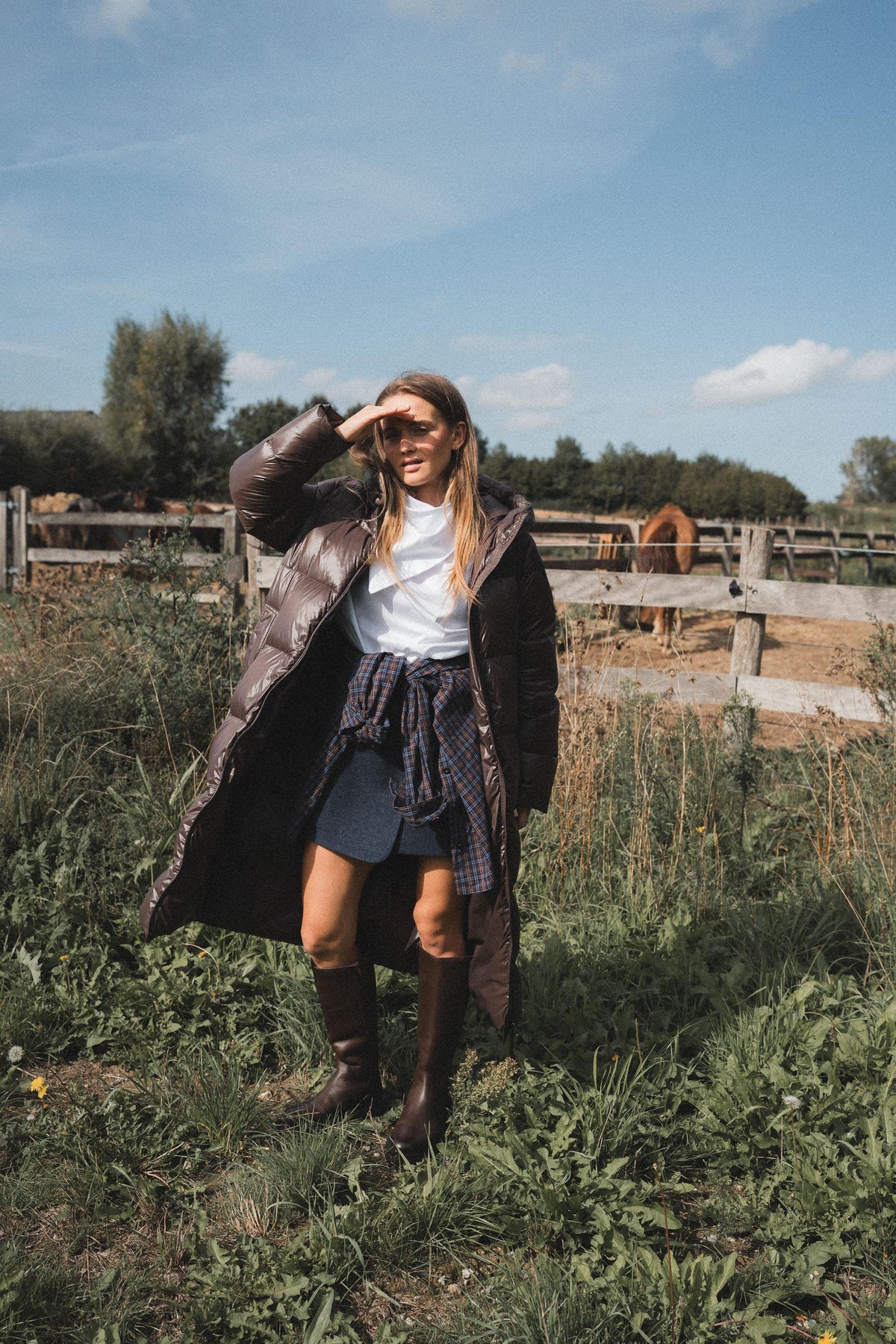 LONDON - Pufferjacket - Brown
