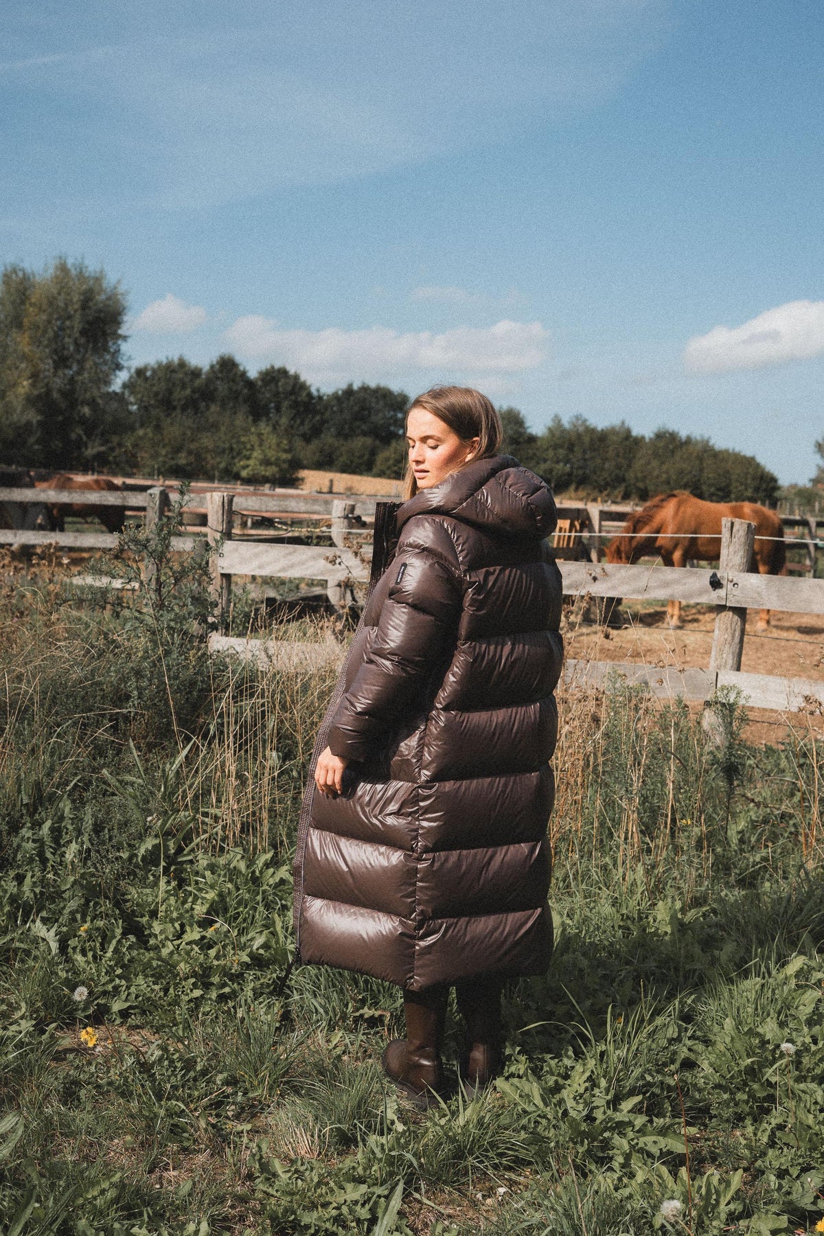LONDON - Pufferjacket - Brown
