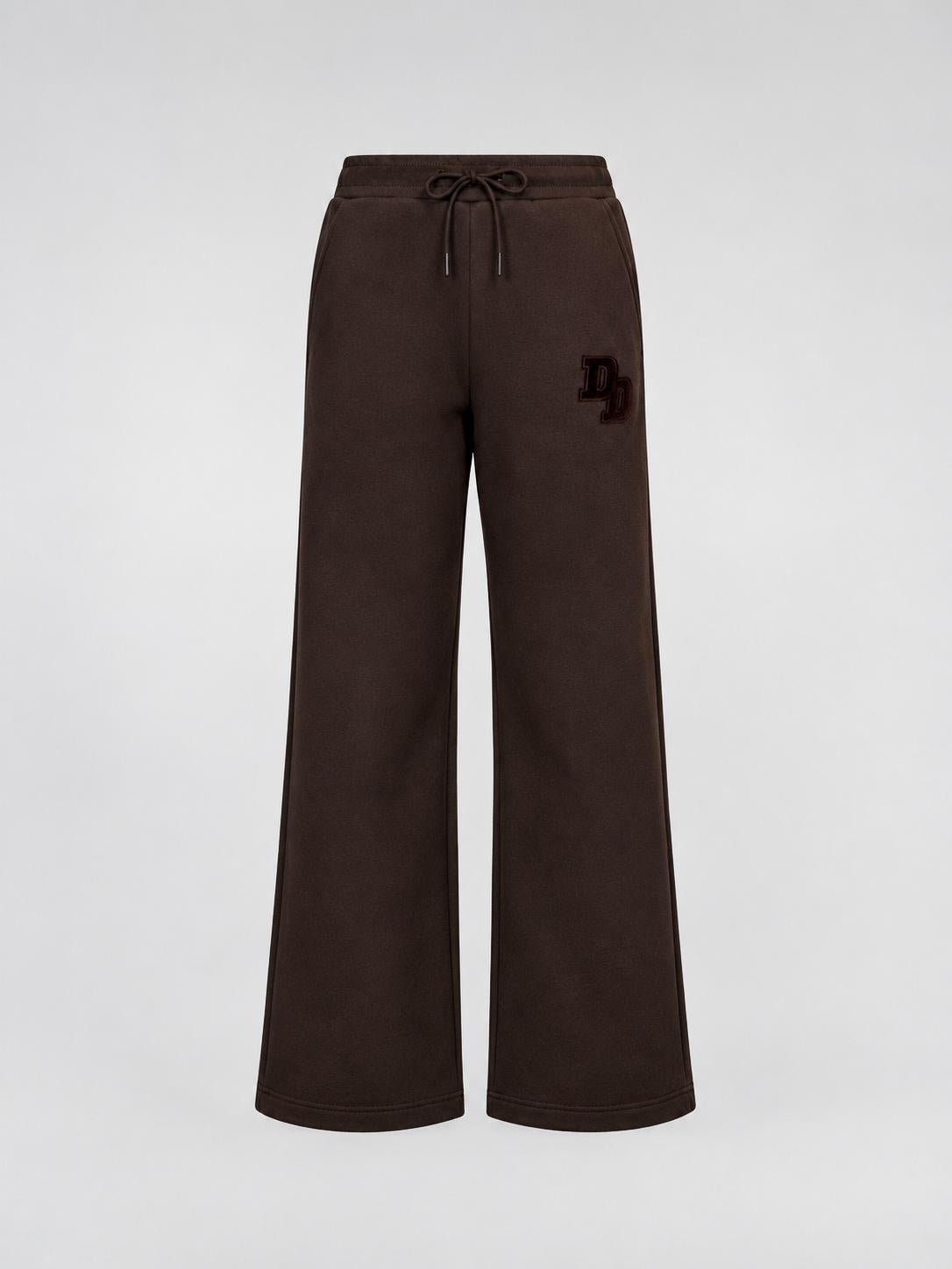 BROOKLYN - Relaxed Fit Sweatpants - Brown