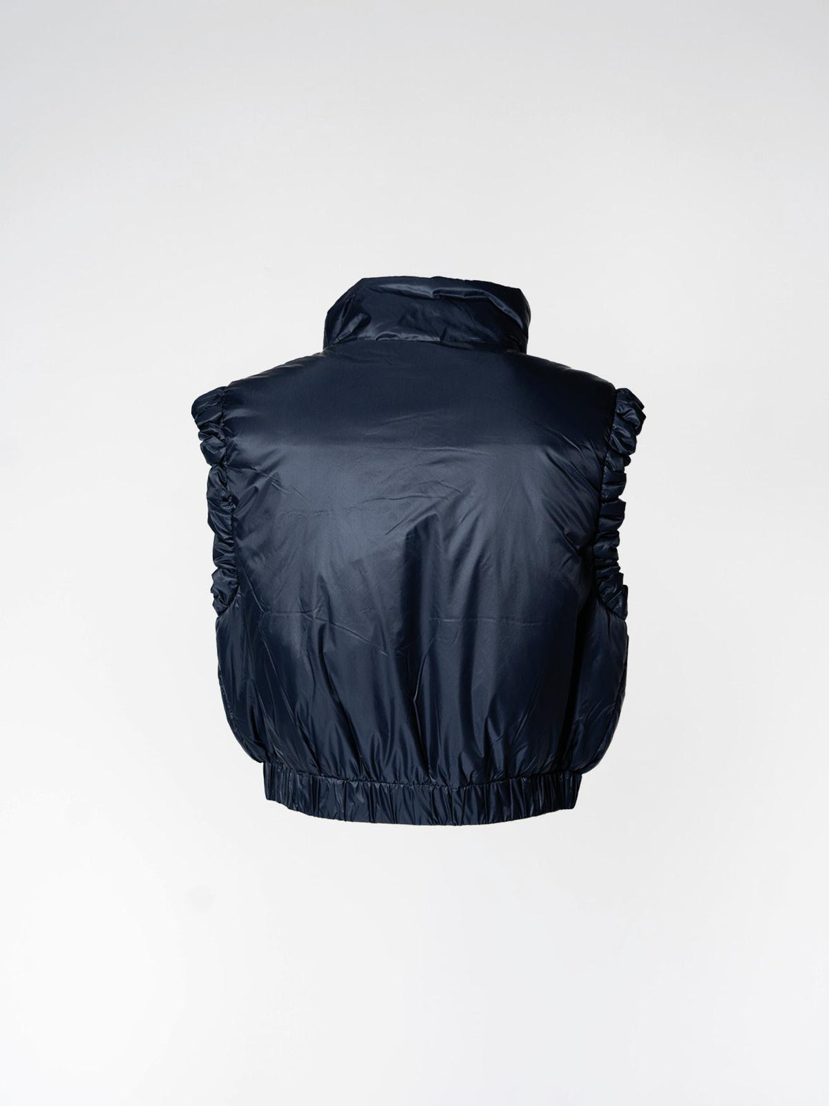 GALAXY - Cropped bodywarmer - Navy