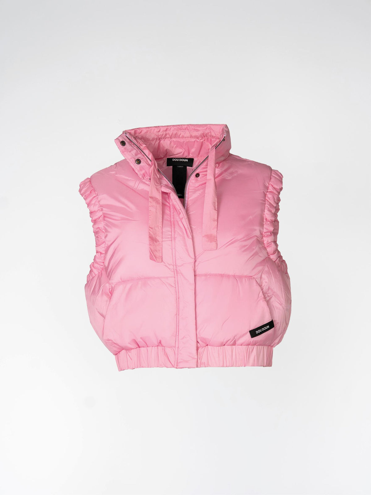 GALAXY - Cropped bodywarmer - Light Pink