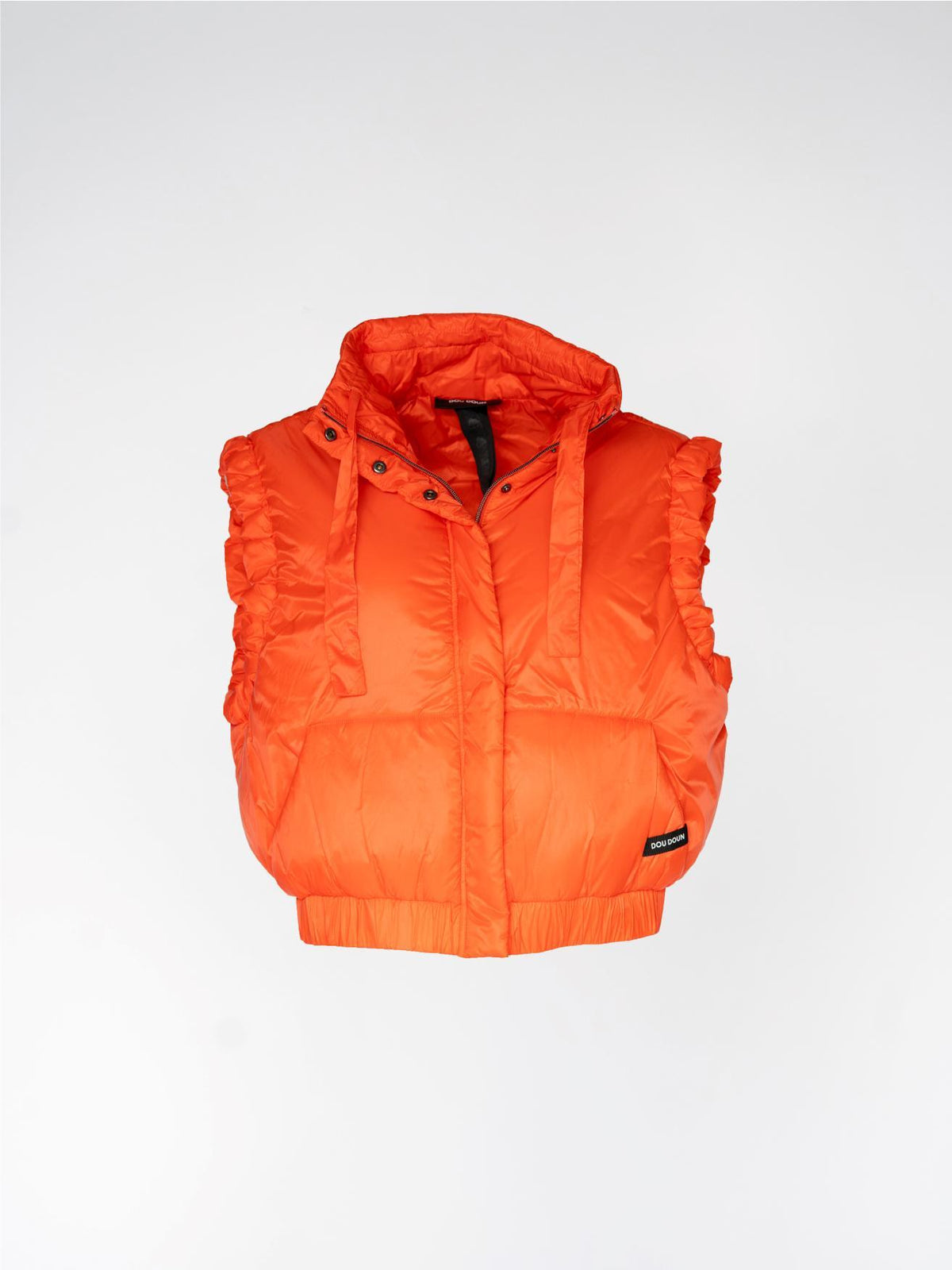 GALAXY - Cropped bodywarmer - Orange