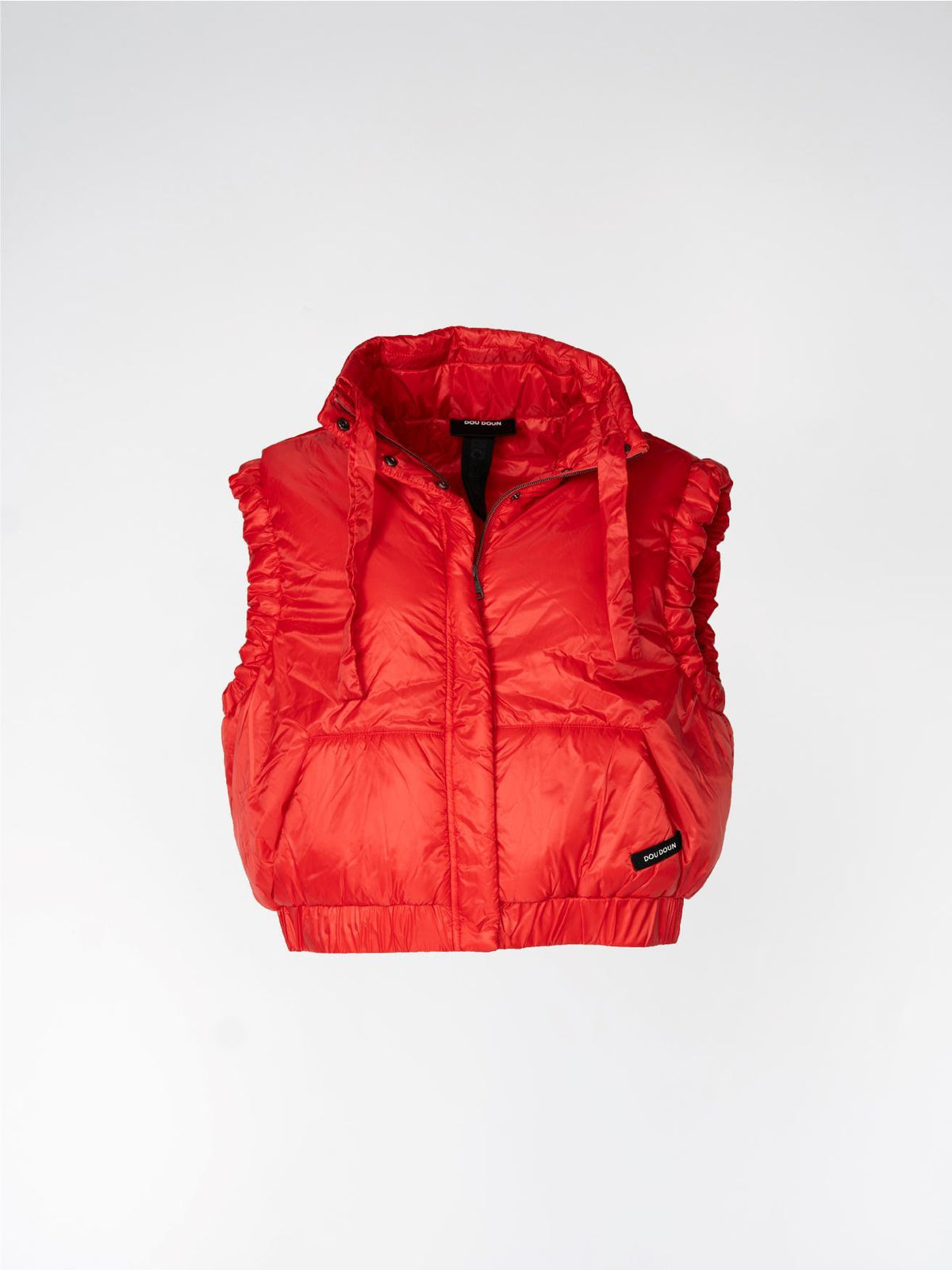 GALAXY - Cropped bodywarmer - Corail