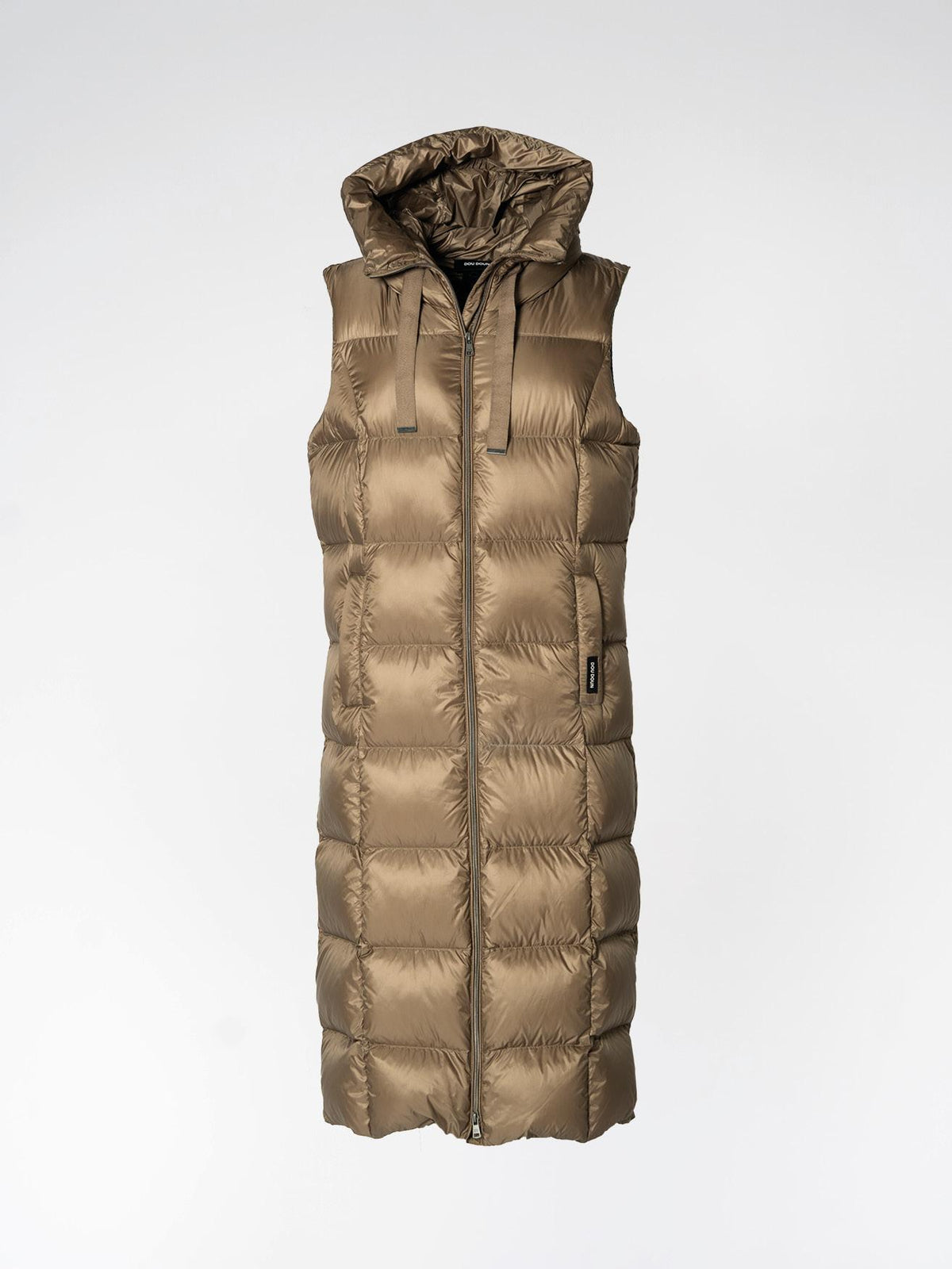 SUN - Sleeveless Long Down - Taupe