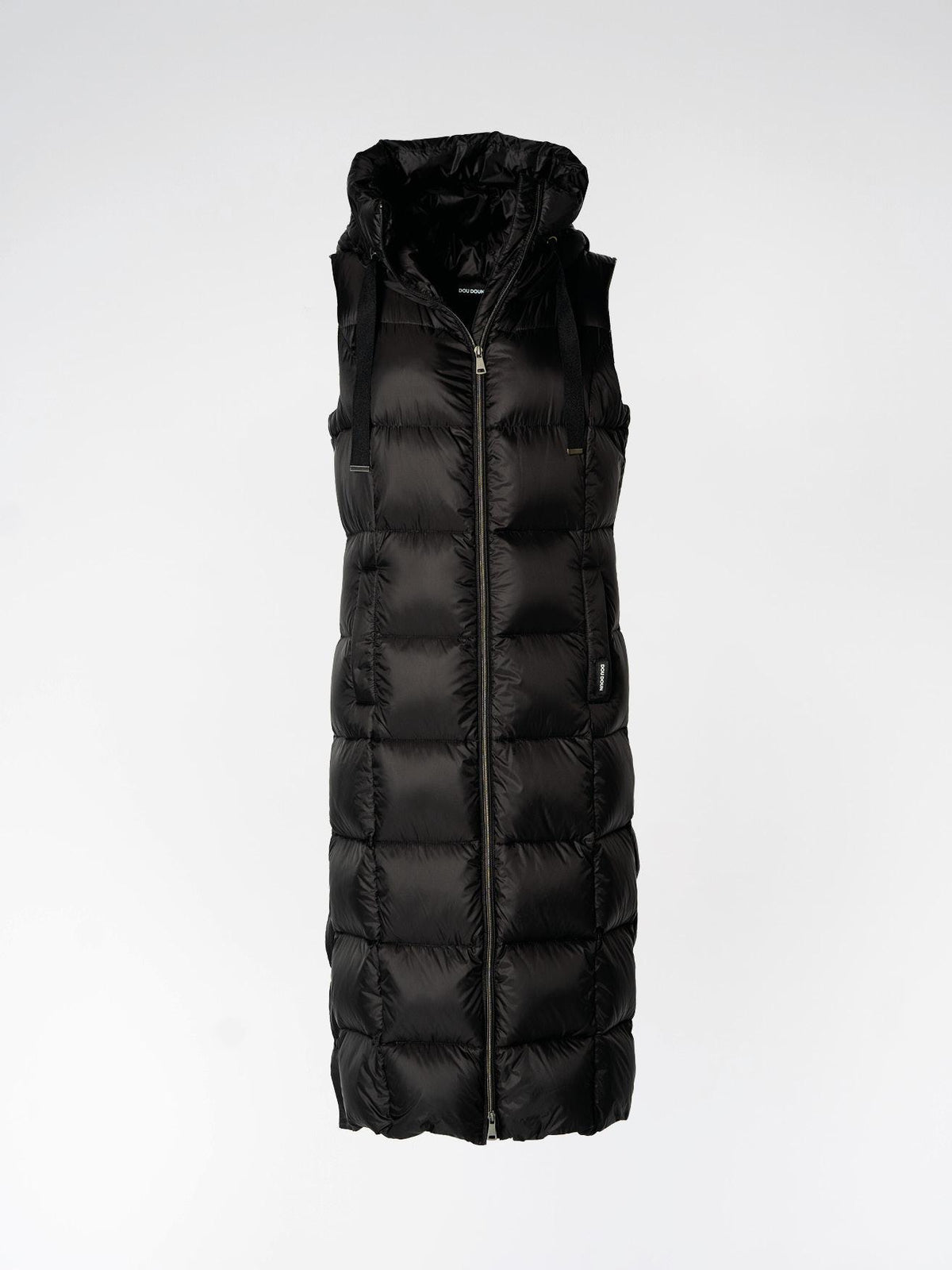 SUN - Sleeveless Long Down - Black