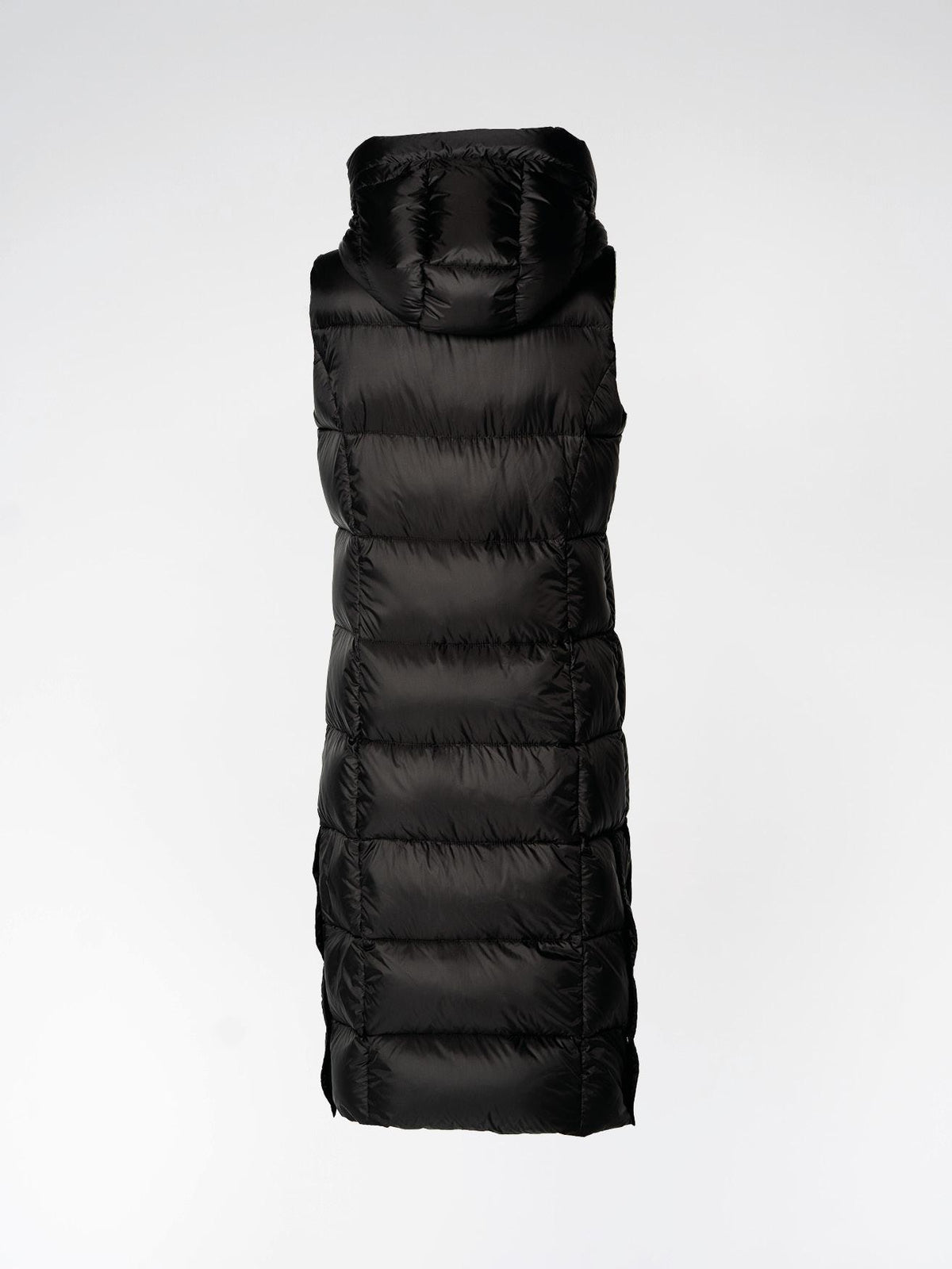 SUN - Sleeveless Long Down - Black