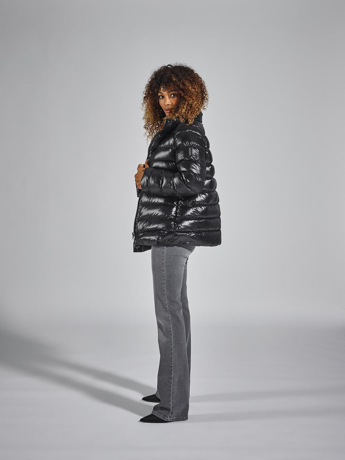 ROCKET - All Season jacket - Shiny Black