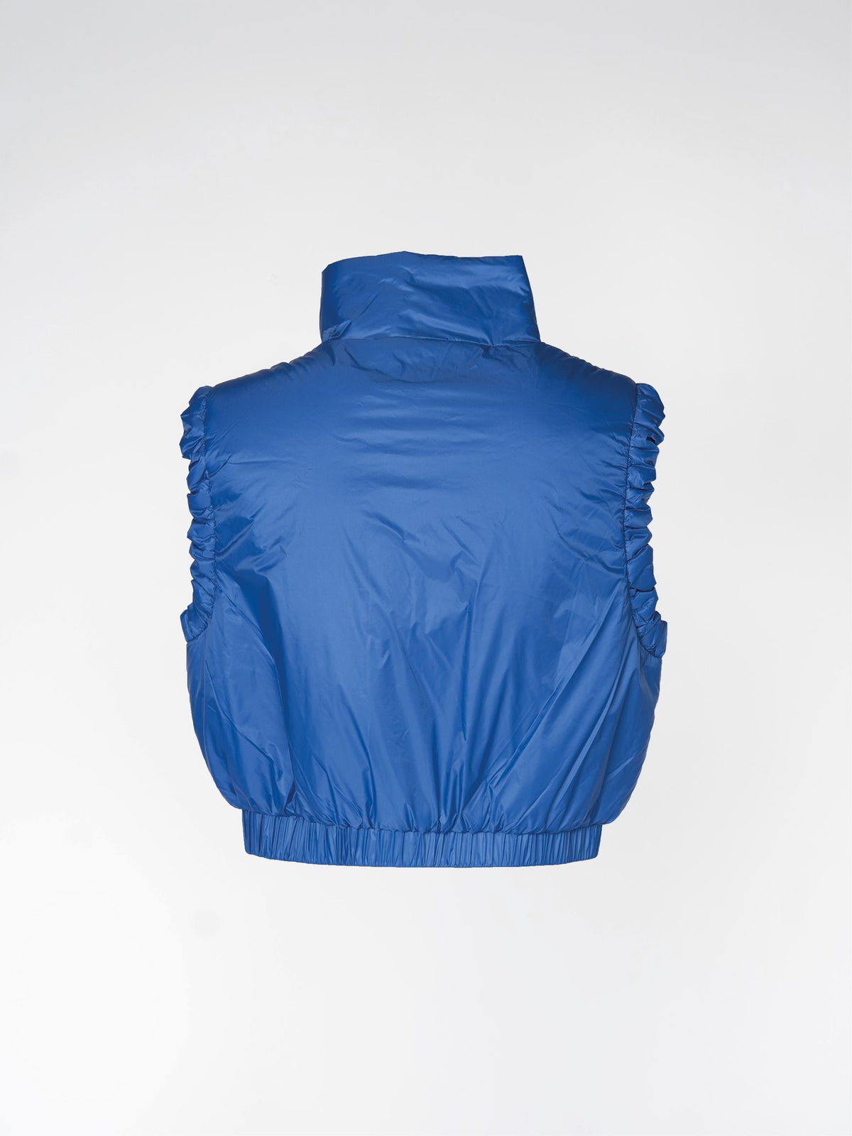 GALAXY - Cropped bodywarmer - Electric Blue