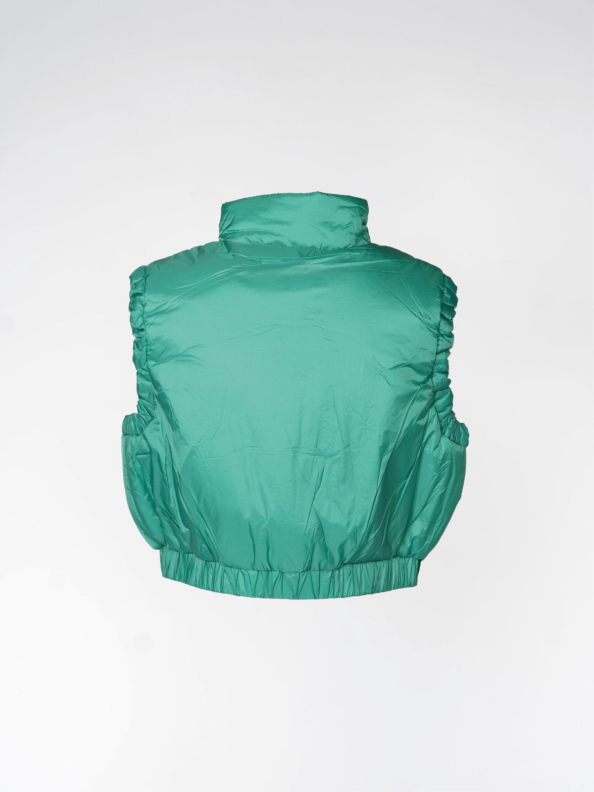 GALAXY - Cropped bodywarmer - Green