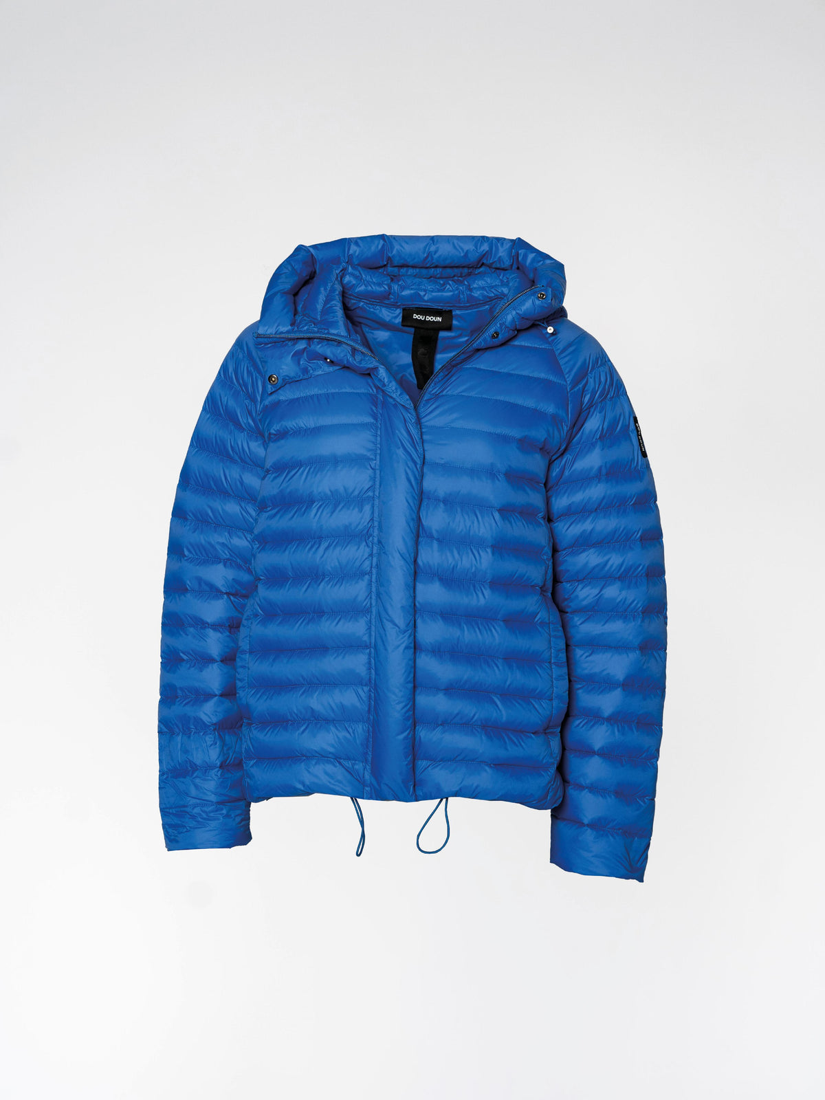 NASA - Licht gewatteerde jack met kap - Electric Blue
