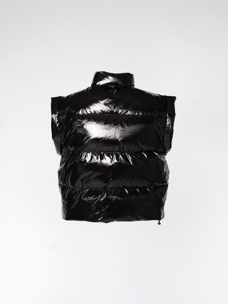 SOHO - Boxy bodywarmer - Black