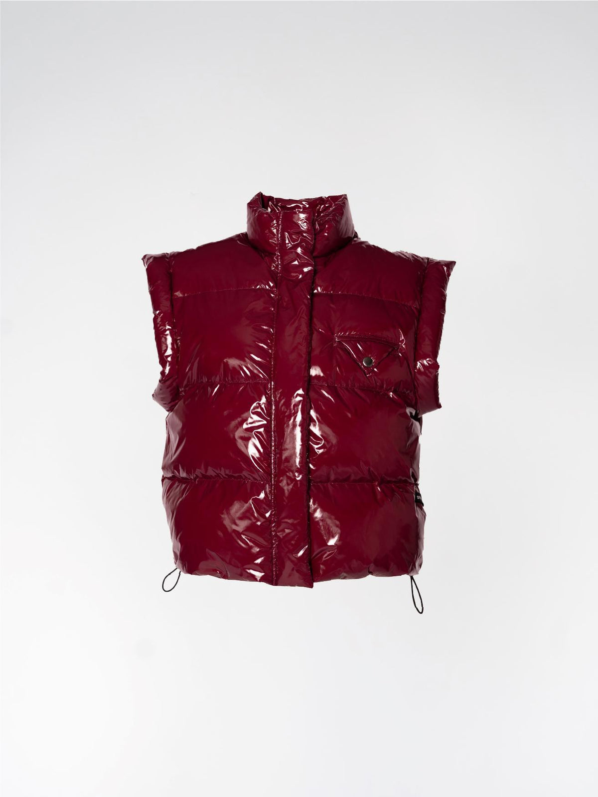 SOHO - Boxy bodywarmer - Burgundy
