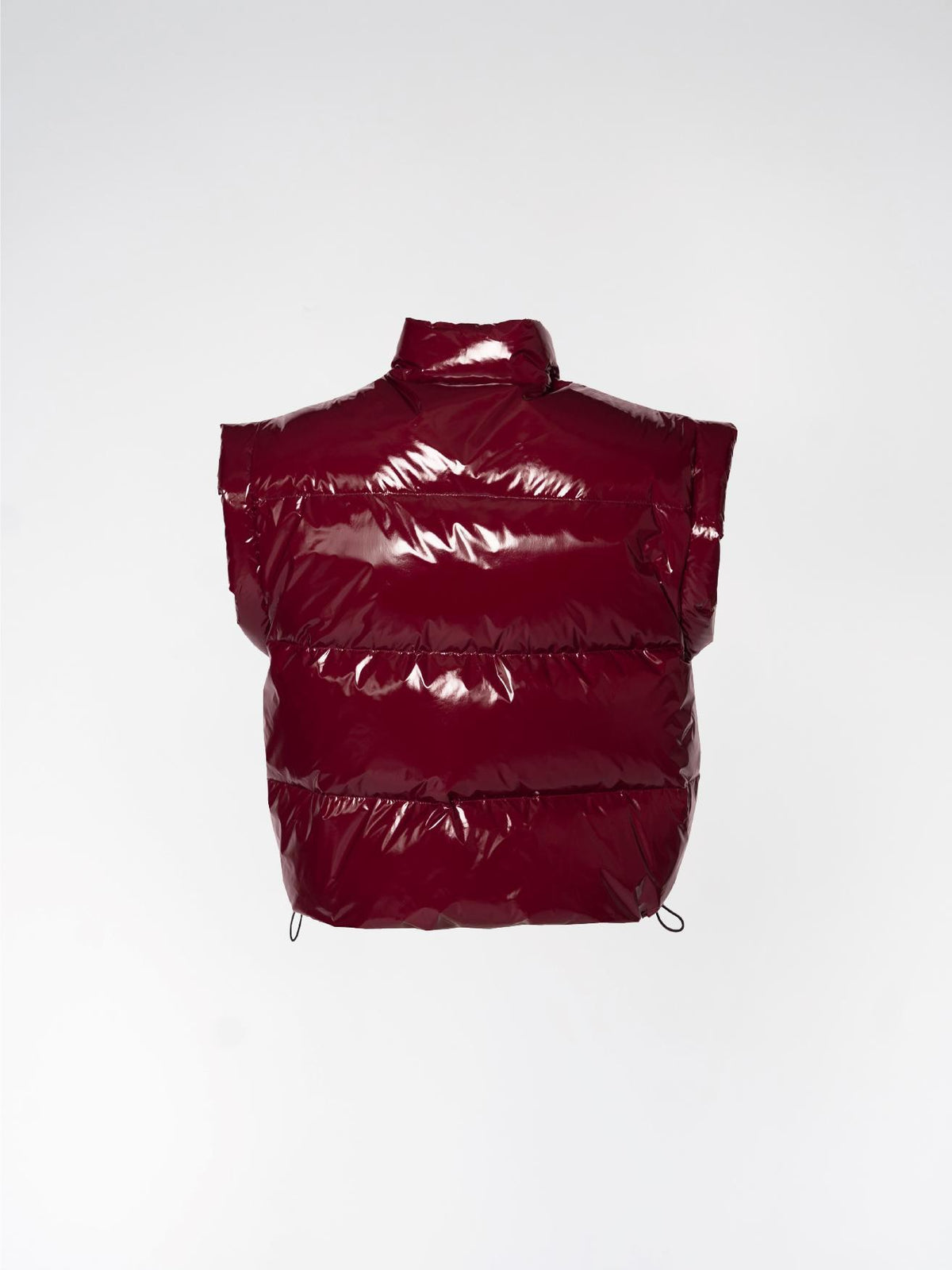 SOHO - Boxy bodywarmer - Burgundy