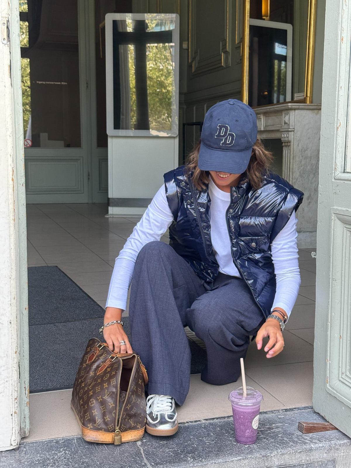 CAPRI - Baseball Cap - Navy