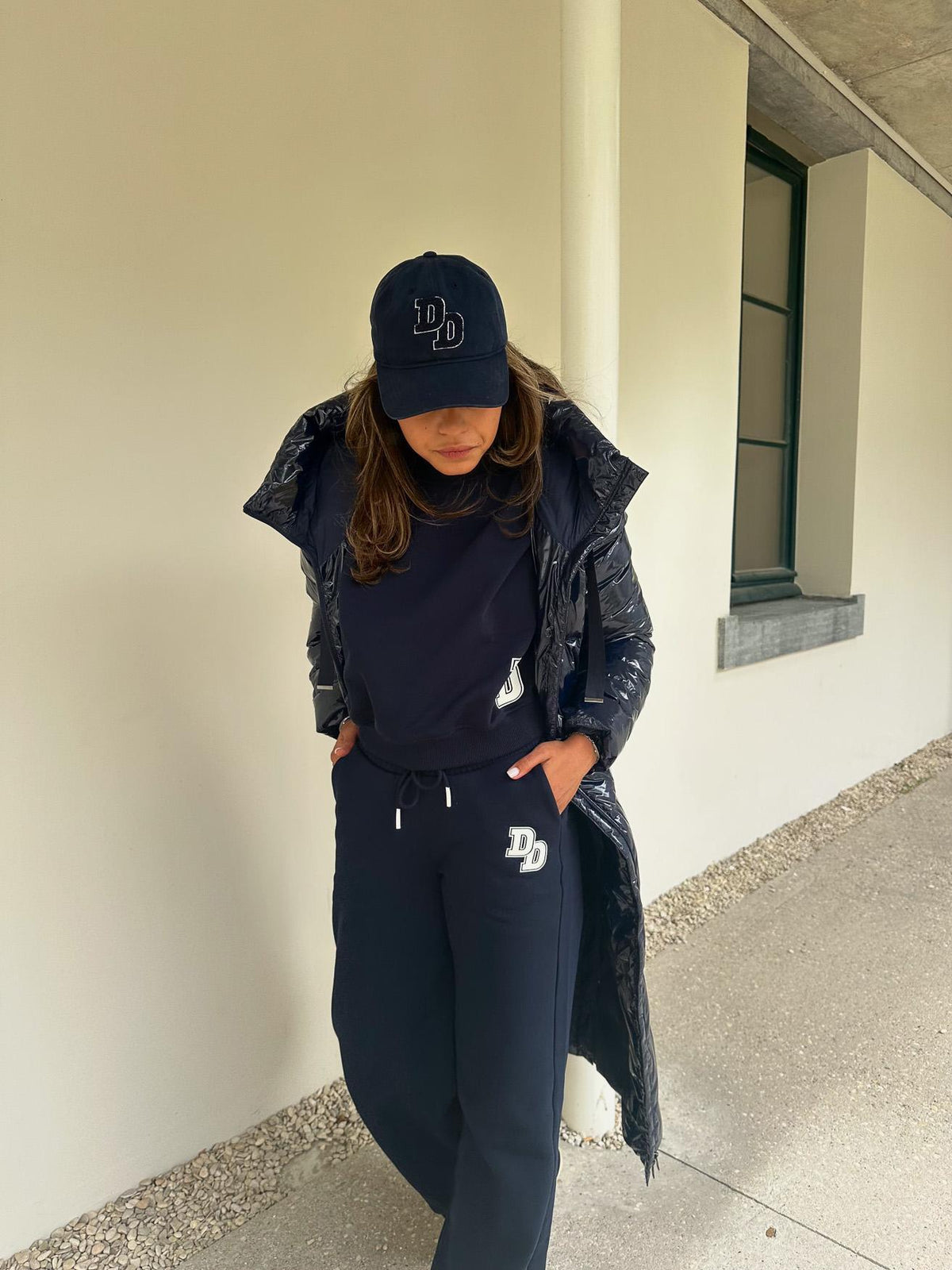 BROOKLYN - Relaxed Fit Sweatpants - Navy